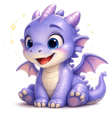 Sparky, the Staris dragon mascot